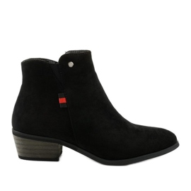 Stivaletti bassi neri 20Y8039-1 nero