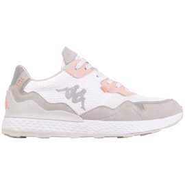 Kappa Laverton scarpe da donna bianche e rosa 242930 1021 bianco grigio