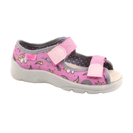 Scarpe per bambini Befado 869X136 rosa multicolore