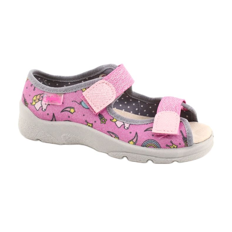 Scarpe per bambini Befado 869X136 rosa multicolore