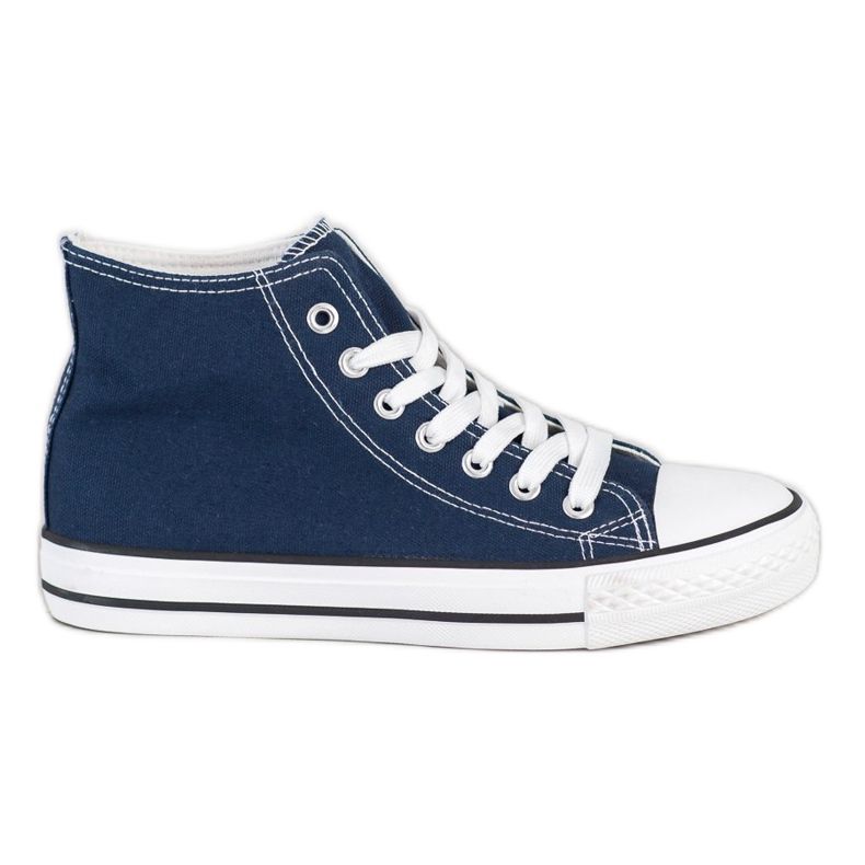 SHELOVET Scarpe da ginnastica alte blu