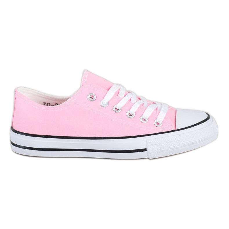 Bona Scarpe da ginnastica sportive rosa
