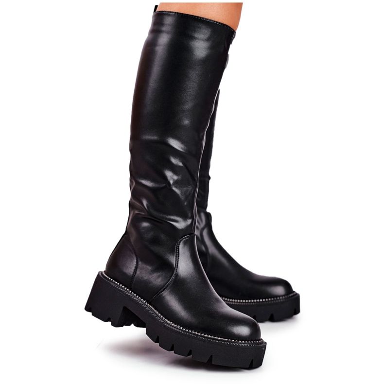 Ideal Stivali da donna Warm Black Ambicious nero