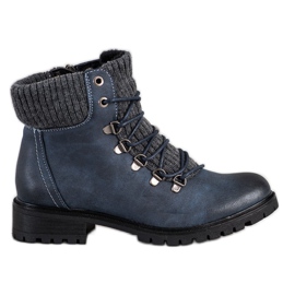 Filippo Trapper alla moda blu navy blu