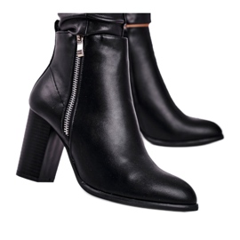 Stivali Donna Con Tacco Nero Gloris