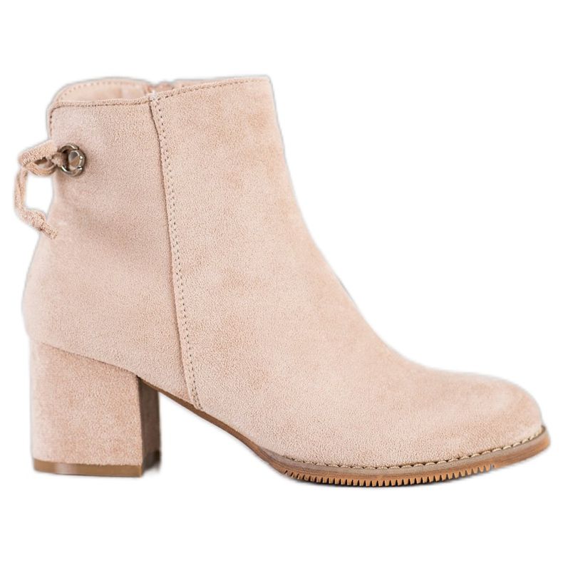 J. Star Stivali Con Rilegatura beige