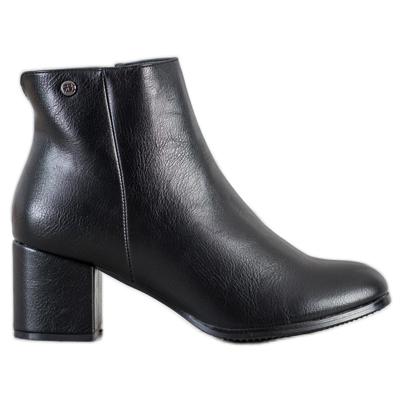 J. Star Stivali caldi con ecopelle nero