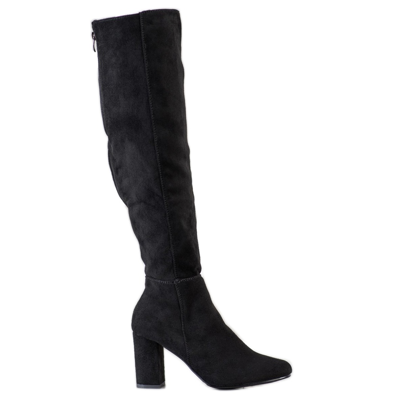 Goodin Stivali in camoscio nero