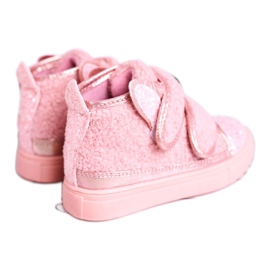 FRROCK Scarpe da ginnastica per bambini High Warm Pink Clifford rosa