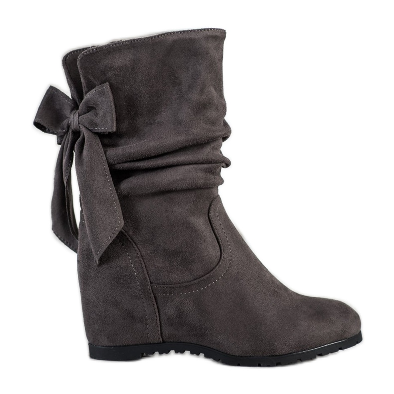 SHELOVET Stivali con zeppa alta