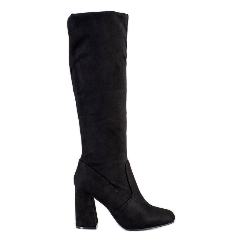 Sweet Shoes Stivali neri alla moda nero