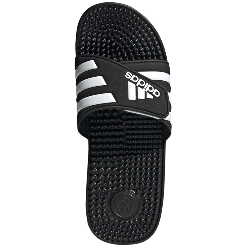 Pantofole da uomo Adidas Adissage nere F35580 nero
