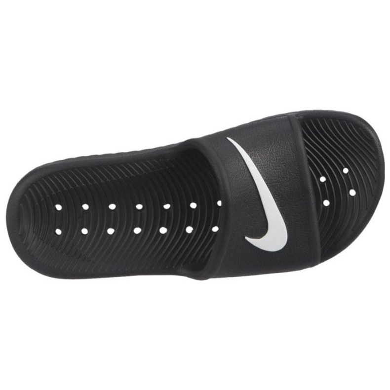 Nike Kawa Shower Jr BQ6831 001 pantofole nero