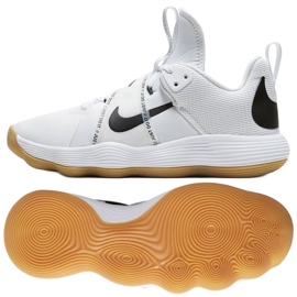 Scarpe da pallavolo Nike React HyperSet CI2955100-S bianca bianca