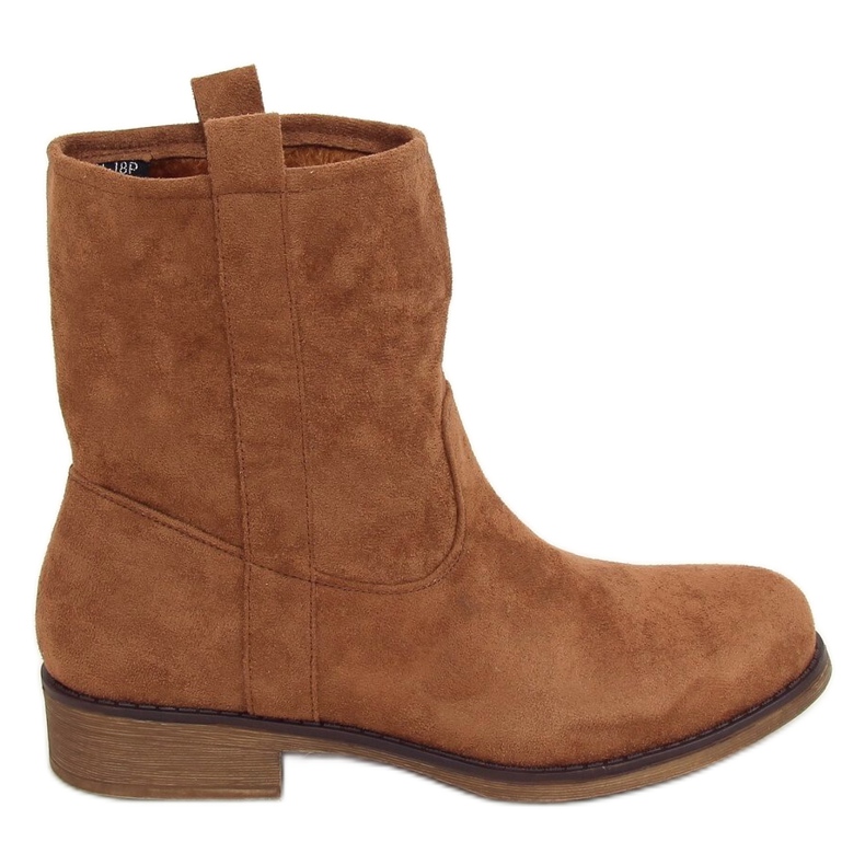 Camel ST-18P Stivali da donna in camoscio cammello marrone