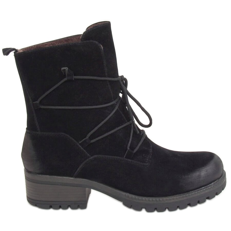 Stivali neri sul protettore K1936104 Negro nero