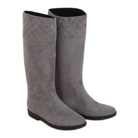Galosce da donna grigie grigie D62P Grigie grigio