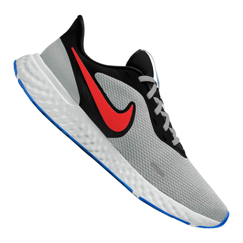 Scarpe da corsa Nike Revolution 5 M BQ3204-011 nero grigio