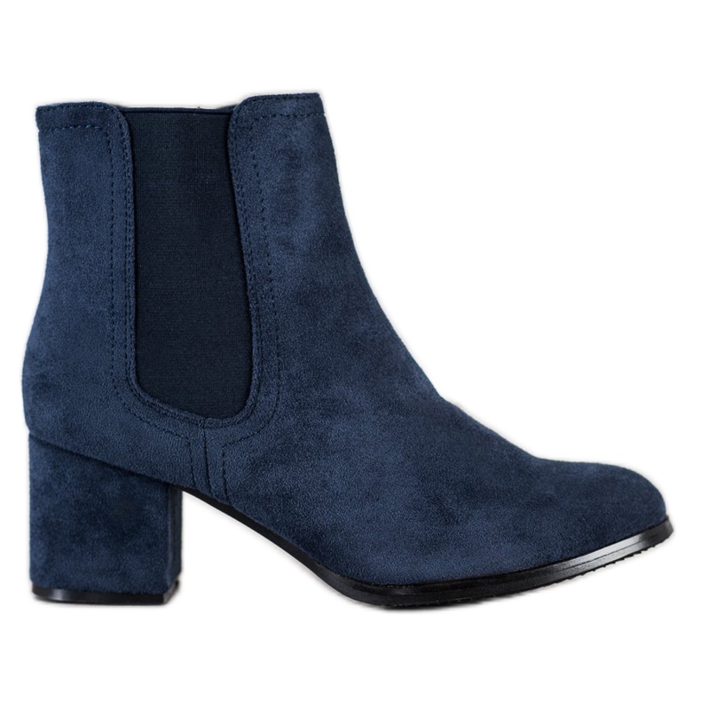 J. Star Tacchi alti caldi blu navy blu