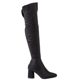 Sweet Shoes Stivali Con Gambo Largo nero