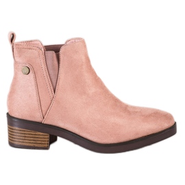 Clowse Stivaletti Chelsea in polvere casual rosa