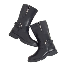 Stivali militari neri RB98P Black nero