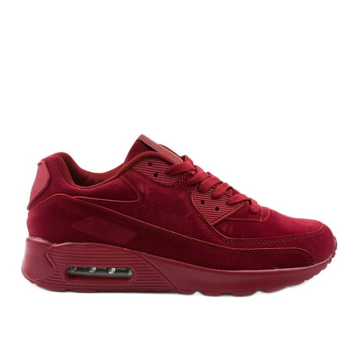 Scarpe sportive rosse da uomo 55109-2 rosso