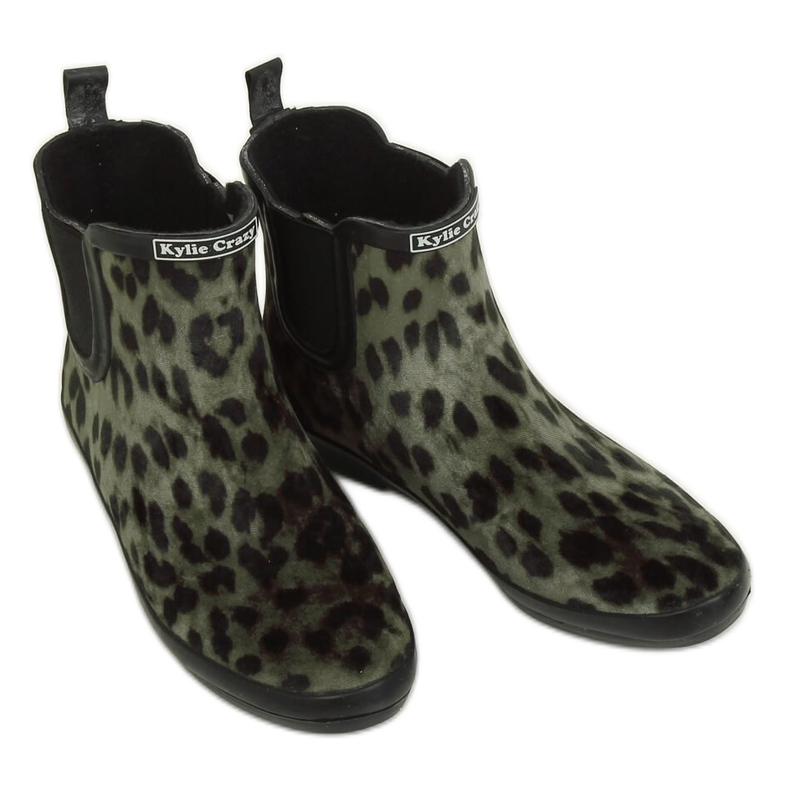 Stivali da pioggia verdi ocelot SY103 Taupe verde