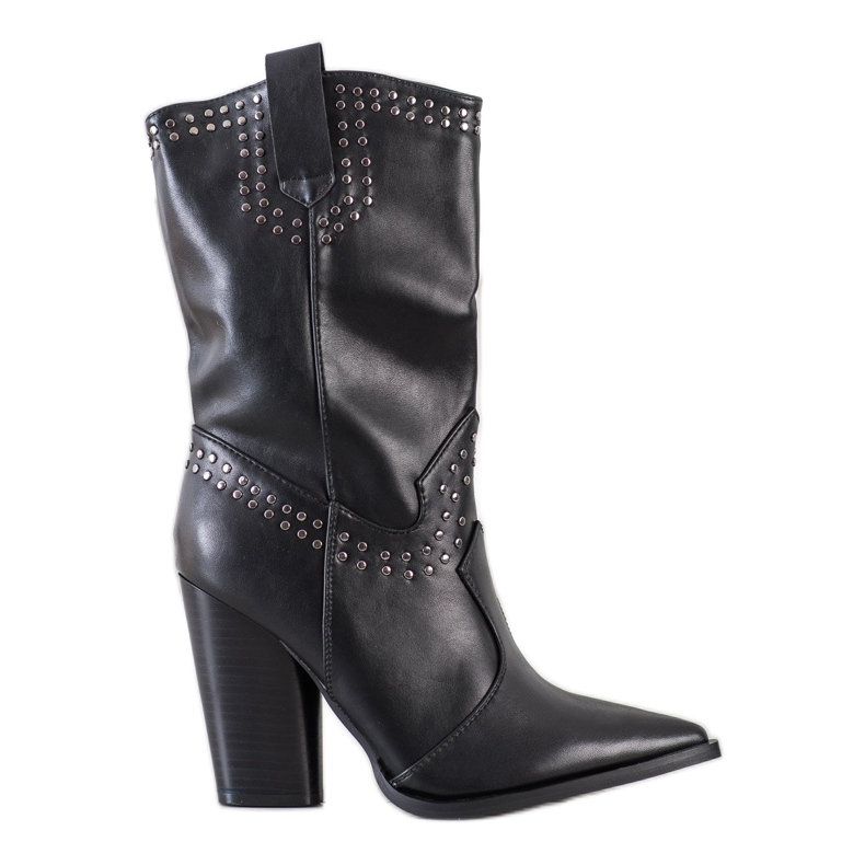 Seastar Stivali da cowboy In Spitz nero