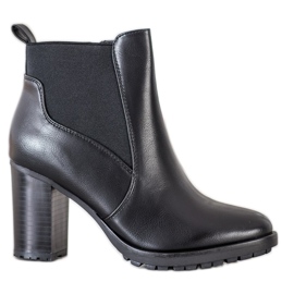 Lovery Stivali casual con tacco alto nero