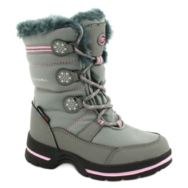 American Club Stivali impermeabili americani softhell SN13 / 20 grigi rosa grigio