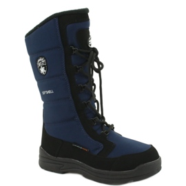 American Club Stivali softshell americani con membrana SN12 / 20 navy nero blu navy