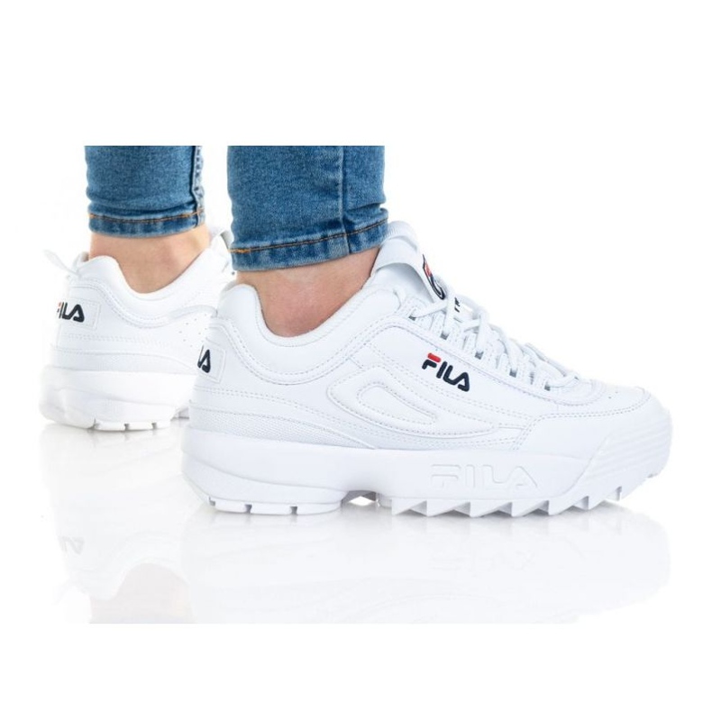 Scarpe Fila Disruptor Kids 1010567-1FG bianca blu