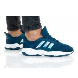 Scarpe Adidas Huiwee Jr EF5779 blu verde