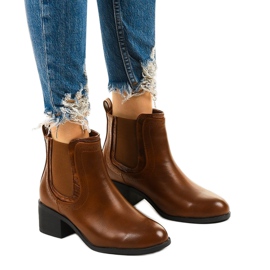 Stivali cammello, stivali Bluehill Jodhpur isolati marrone