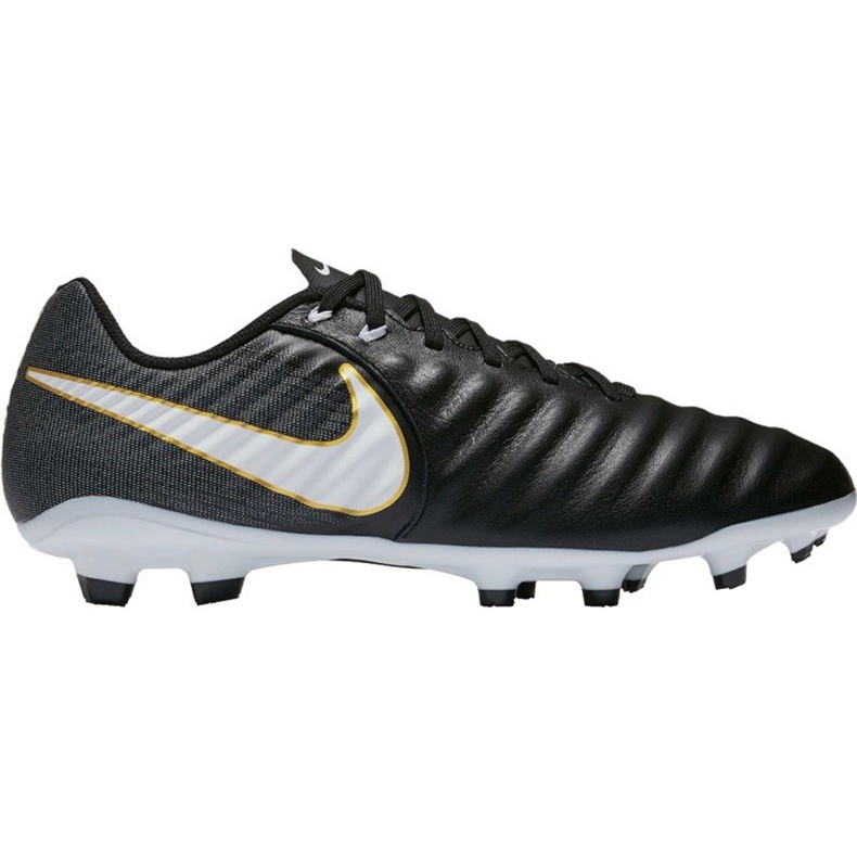 Nike Tiempo Ligera Iv Fg 897744 002 scarpe da calcio nero nero