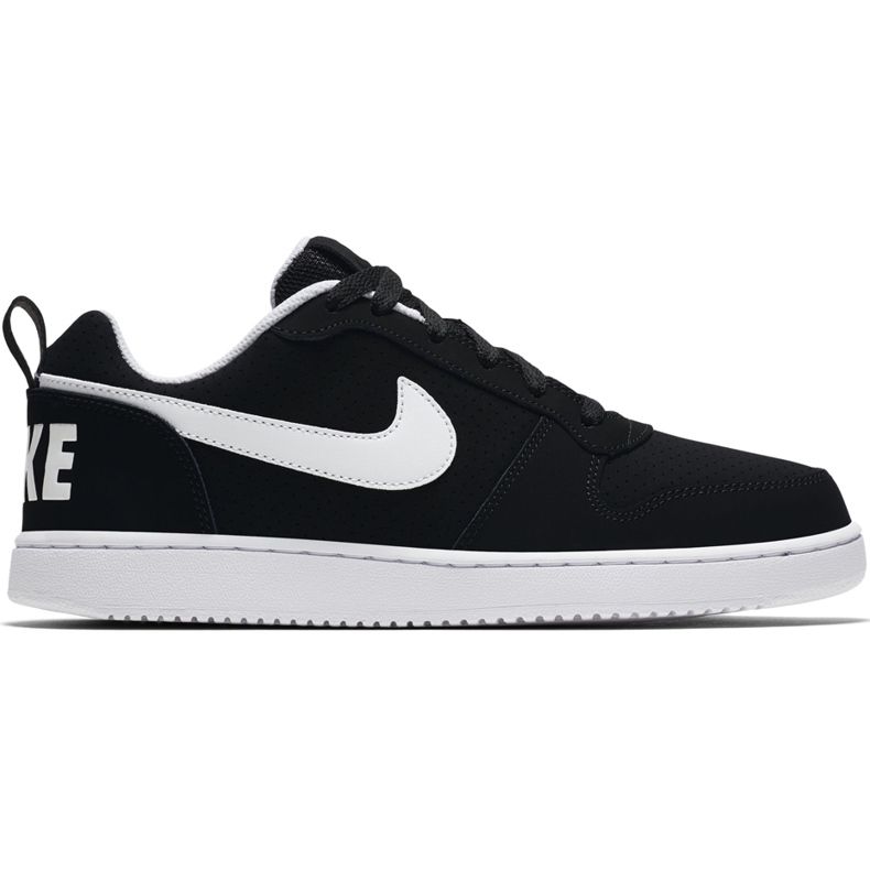 Scarpa Nike Court Borough Bassa 838937 010 nero