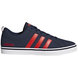 Adidas Vs Pace scarpe uomo B74317 blu navy rosso