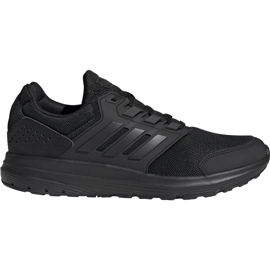 Adidas Galaxy 4 scarpe running uomo nere EE7917 nero