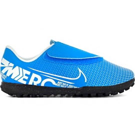 Nike Mercurial Vapor 13 Club Tf PS (V) Junior AT8178 414 scarpe da calcio blu