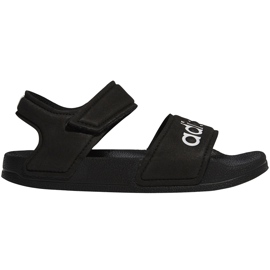 Adidas Adilette Sandal K sandali neri per bambini G26879 nero