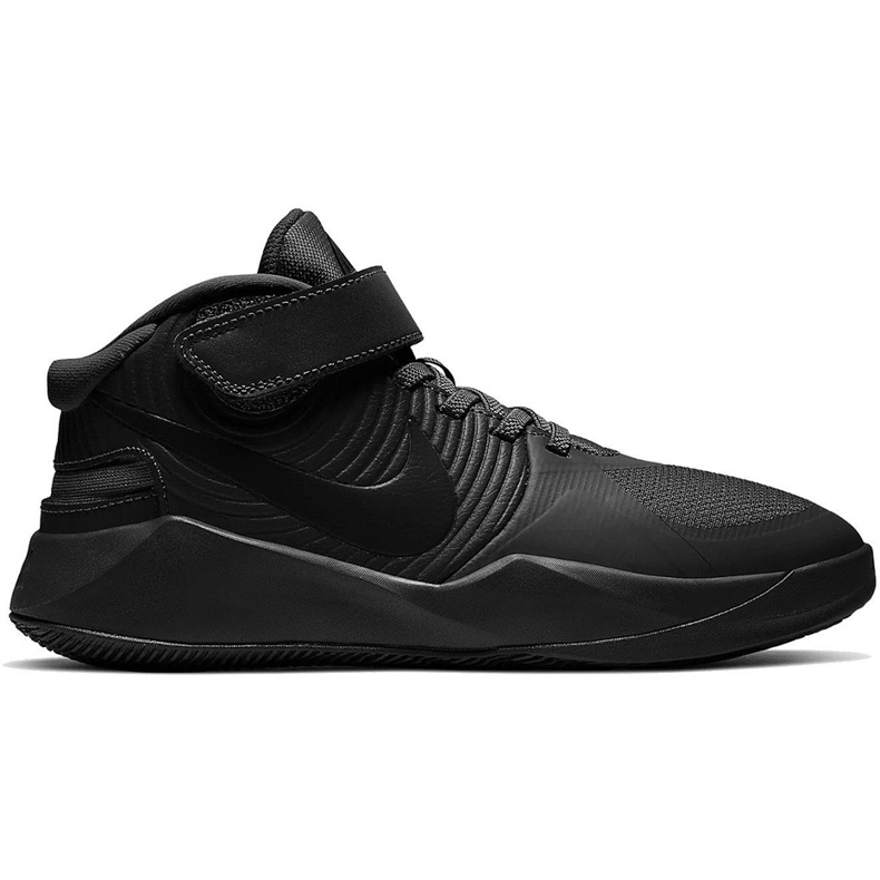 Nike Team Hustle 9 Flyease nero scarpe da bambino BV2952 010