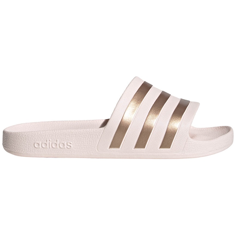 Ciabatte Adidas Adilette Aqua donna rosa e oro FW4291 d'oro