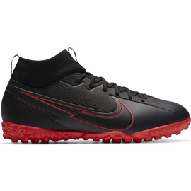 Scarpa da calcio Nike Mercurial Superfly 7 Academy Tf Junior AT8143 060 nero nero
