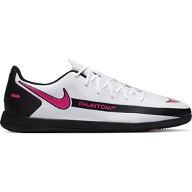 Nike Phantom Gt Club Ic CK8466 160 scarpe da calcio bianco bianco