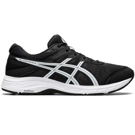 Asics Gel-Contend 6 bianco e nero 1011A667 003 scarpe da corsa da uomo