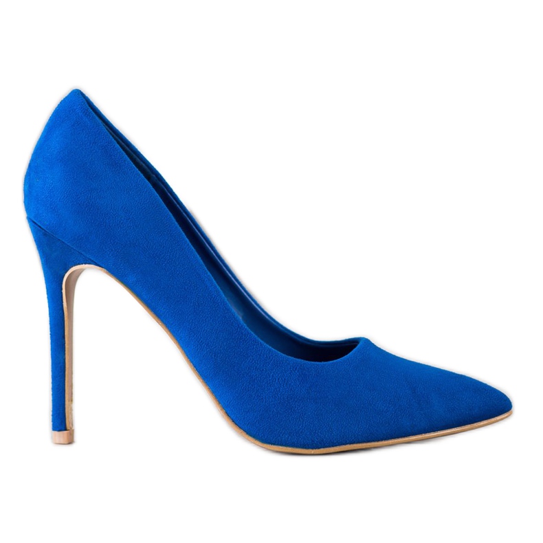 Renda Tacchi in pelle scamosciata blu