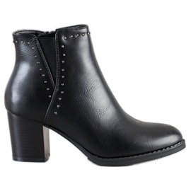 J. Star Stivali classici con decorazioni nero