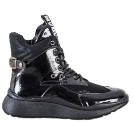 SHELOVET Stivali sportivi con isolamento nero