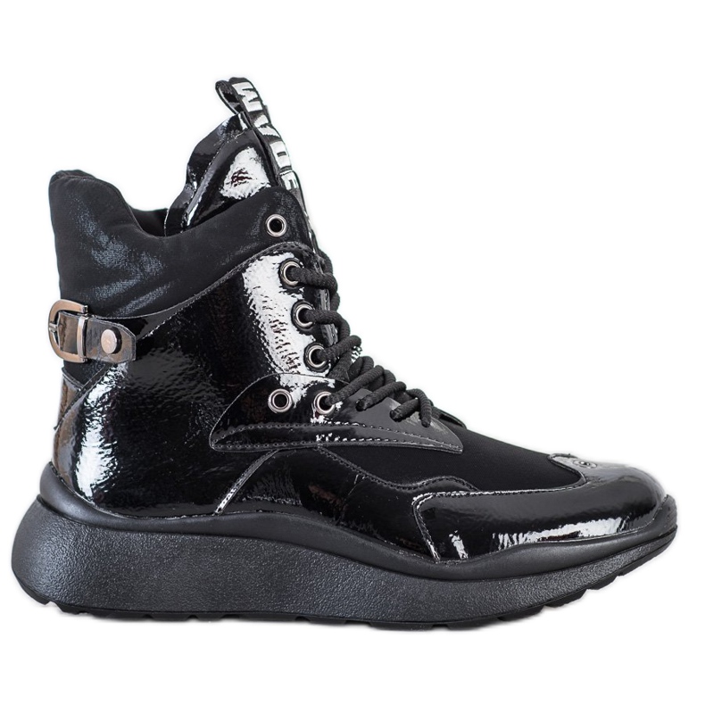 SHELOVET Stivali sportivi con isolamento nero